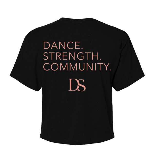 DANCE STRENGTH COMMUNITY - WOMEN'S CROP T-SHIRT Thumbnail